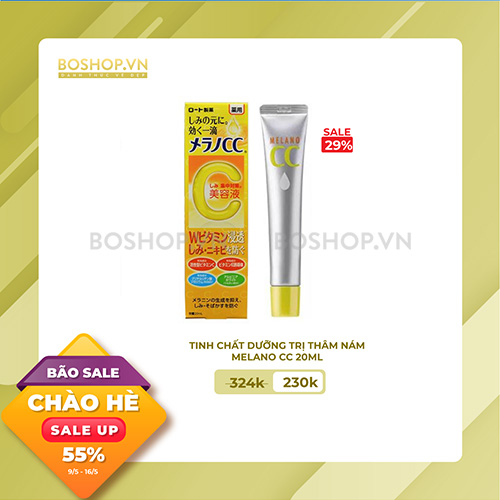 TINH CHẤT DƯỠNG TRỊ THÂM NÁM MELANO CC 20ML