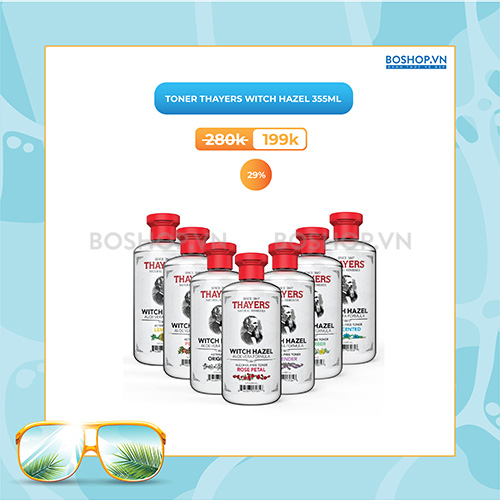 Toner Thayers Witch Hazel 355ml