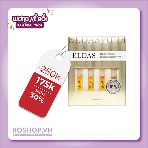 Tế Bào Gốc Coréana Eldas Eg Tox Program 4 Ống