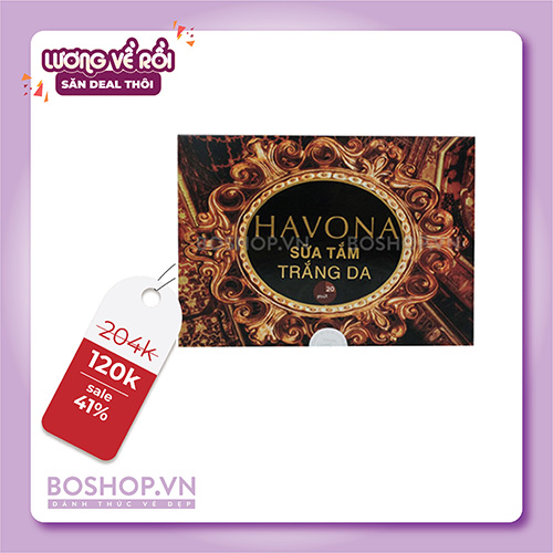 Sữa Tắm Trắng Da Havona 3 Gói