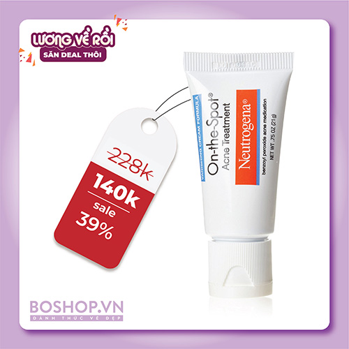 Kem Chấm Mụn Neutrogena On Spot Acne Treatment 21gr