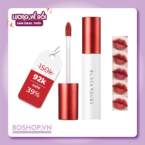 Son Kem Lì Black Rouge Cotton Lip Color