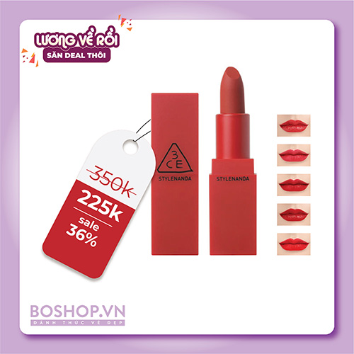 Son Lì 3CE Red Recipe Matte Lip Color