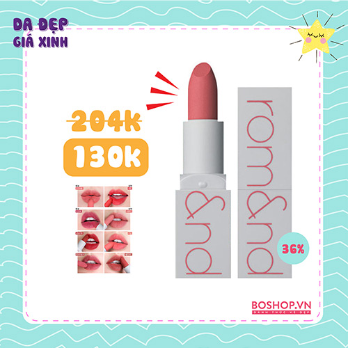 Son Lì Romand Zero Gram Matte Lipstick