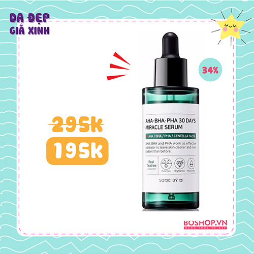 Serum Trị Mụn Some By Mi AHA-BHA-PHA 30 Days 50ml
