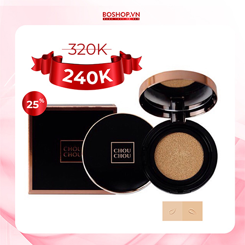 Phấn Nước ChouChou Magic Cover SPF 50+ No.21 và No.23