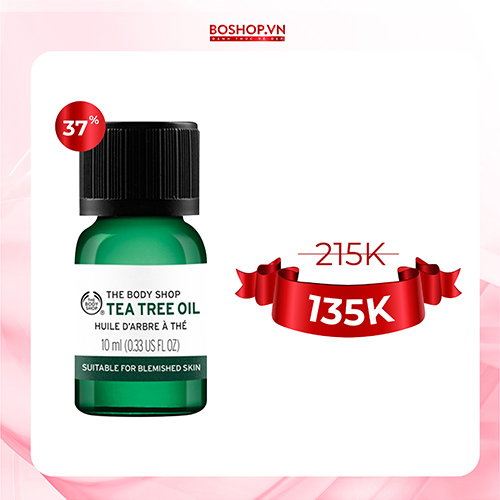 Tinh Dầu Tràm Trị Mụn The Body Shop Tea Tree Oil 10ml