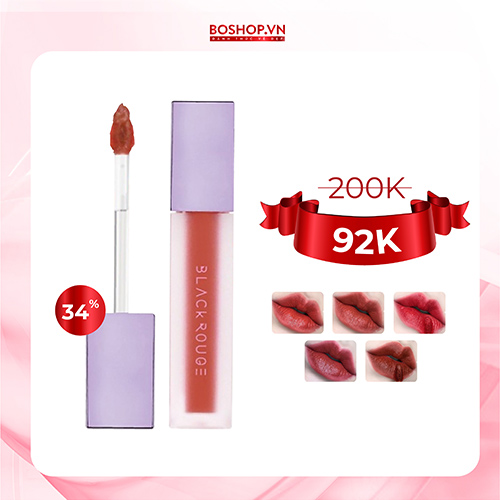 Son Kem Lì Black Rouge Air Fit Velvet Tint Mood Filter