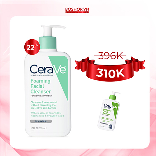 Sữa Rửa Mặt CeraVe Facial Cleanser 355ml